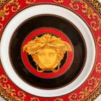 Rosenthal - Versace - Assiette - Brotteller 18 cm Medusa Rot