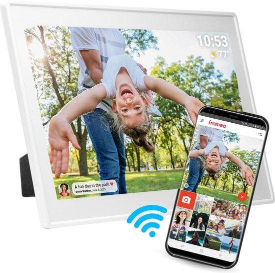 2dekans | Denver Digitale Fotolijst 15.6 inch - XL - Full HD, TV, Hi-fi & Vidéo, Photo | Cadres photos numériques, Enlèvement ou Envoi