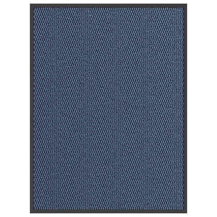 vidaXL Deurmat 90x120 cm blauw, Jardin & Terrasse, Paillassons, Envoi