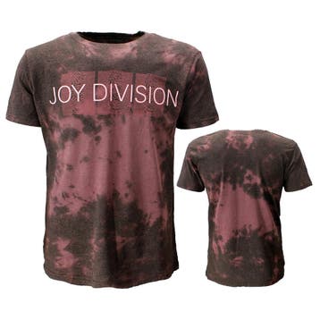 Joy Division Pulse Dip Dye T-Shirt - Officiële Merchandise, Nieuw