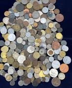 Monde. Lot mit 400 Stück Münzen (Sans prix de réserve)