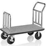 Bagage Platformwagen | RVS | Grijs | Wielen (Geremd) |, Zakelijke goederen, Verzenden, Nieuw in verpakking