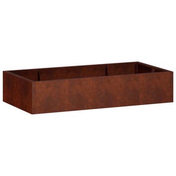 vidaXL Keermuur 6 st 200 x 100 x 50 cm weervast staal, Verzenden, Nieuw