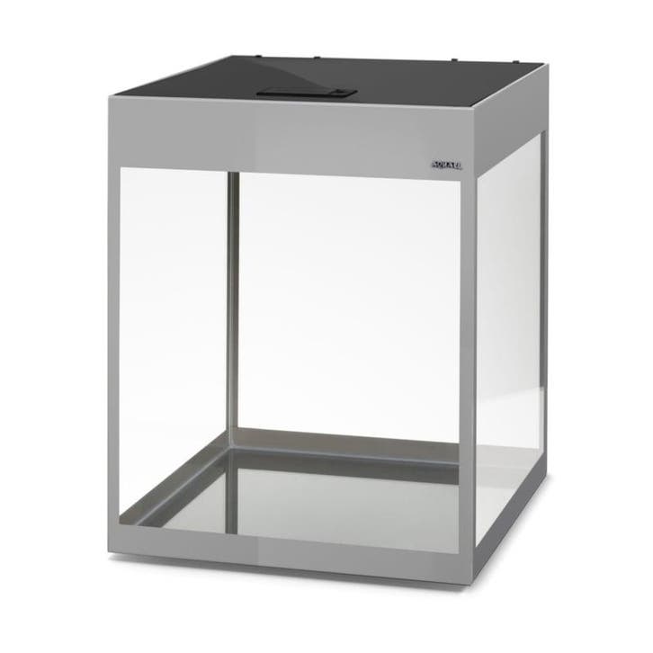 Osaka Glossy ST Grey 50cm Cube inclusief Day en Night LED ve, Animaux & Accessoires, Poissons | Aquariums & Accessoires, Enlèvement ou Envoi