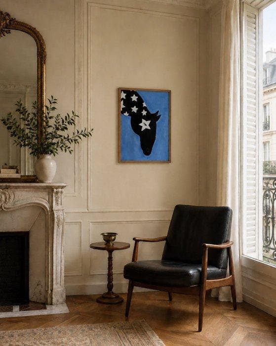 Devon (1993) - Star Horse, Antiek en Kunst, Kunst | Schilderijen | Klassiek