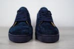 Christian Louboutin - Fun Louis Junior Suede Blue - Sneakers, Kleding | Heren, Schoenen, Nieuw