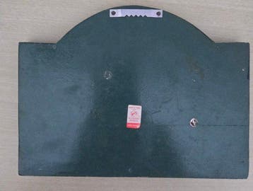 Naambord / houten reliëfplaat vintage Cutty Sark - Authentic