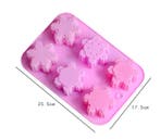 Sneeuwvlokken Zeep Kaars Mal Kerst Winter, Verzamelen, Verzenden, Nieuw