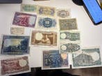 Spanje. - 14 banknotes - various dates (Zonder minimumprijs)