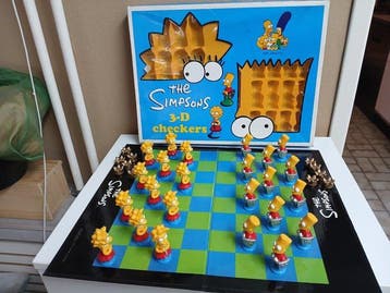 Matt groening - Bordspel - the simpsons - Plastic, Nieuw in verpakking