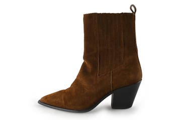Zara Enkellaarzen in maat 38 Bruin, Kleding | Dames, Bruin, Verzenden, Zara, Lage of Enkellaarzen
