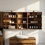 vidaXL Badkamerkast set 3 pcs 140 x 14,5 x 70 cm Bewerkt, Verzenden, Nieuw