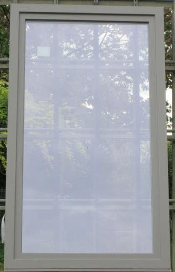 pvc terrasraam , raam ,chassis balkonraam 125 x 215, Ophalen of Verzenden, Deurkozijn
