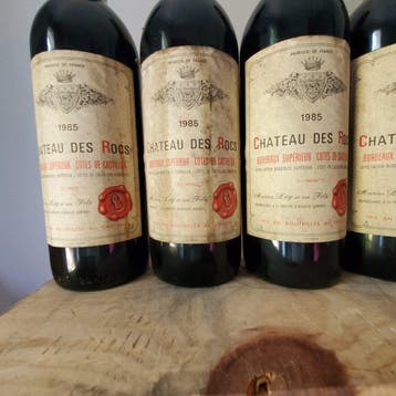 1985 Chateau des Rocs - Bordeaux - 6 Bouteilles (0,75 L), Verzamelen, Wijnen, Nieuw
