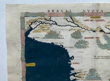 Brazilië - Brazilië; C. Ptolemy / G. Ruscelli and Giacomo, Nieuw