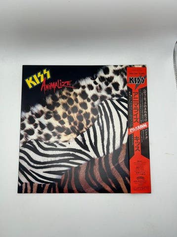 KISS - Animalize - Diverse titels - Vinylplaat - Japanse