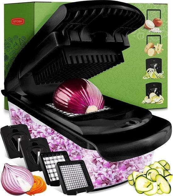 2dekans | Stosh Mandoline - Groentesnijder - Uiensnijder -, Huis en Inrichting, Keuken | Keukenbenodigdheden, Ophalen of Verzenden