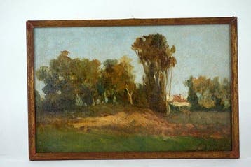Serafino De Tivoli (1825-1892) - Paesaggio di campagna