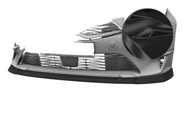 Beker spoilerlip met ABE voor Kia Ceed (CD) CSL883-G, Verzenden