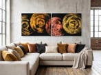 Monika Spiewak - Abstract - Oil Painting Stretched On The