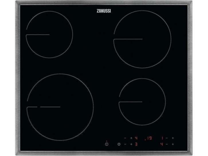 Zanussi ZHRN642X - Keramische Kookplaat - 4 kookzones -, Elektronische apparatuur, Kookplaten, Zo goed als nieuw, Verzenden