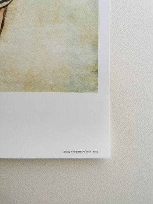 Yoshitomo Nara (1959) - Lollipop, Antiek en Kunst, Kunst | Designobjecten