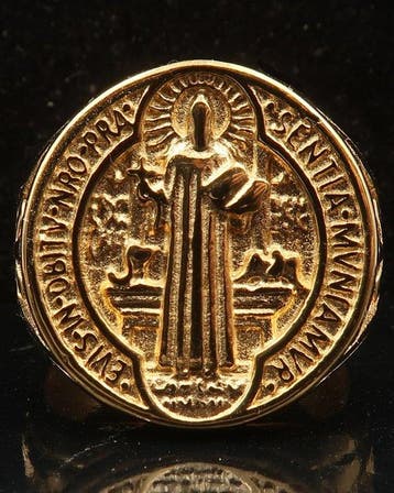 Het uitdrijvingszegel van Sint-Benedictus – Pantser van de