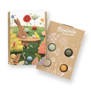 Blossombs Giftbox Mini met 4 Blossombs - Easter Wonderland, Verzamelen, Postkaarten | Themakaarten, Ophalen of Verzenden, Gelopen