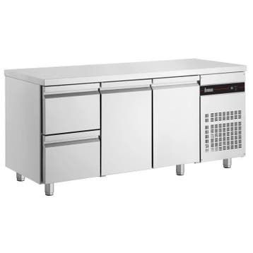 Koelwerkbank | 420L | 2 Deuren  (1/1 GN) + 2 Laden |, Verzenden, Nieuw in verpakking