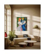 Kalle Höglund (1940) - Expressive Romantic Couple Scene