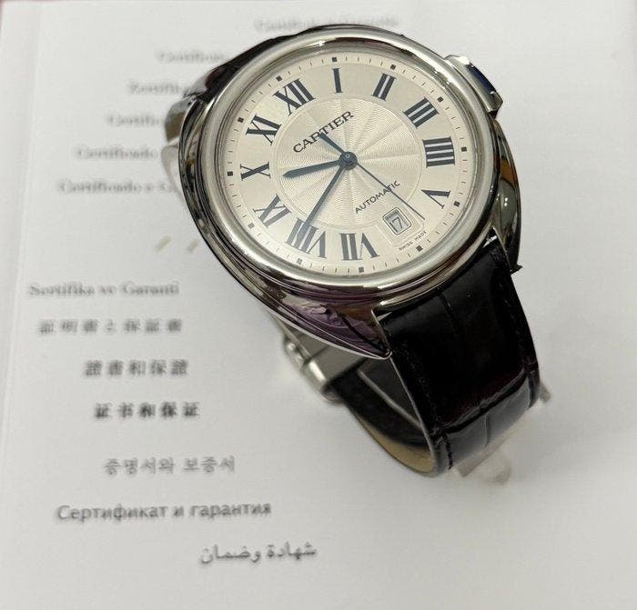 Cartier - Cle De Cartier - WSCL0018 - Heren - 2017, Handtassen en Accessoires, Horloges | Heren