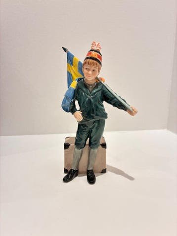 Royal Copenhagen - Carl Larsson - Figuur - Pontus -, Antiquités & Art