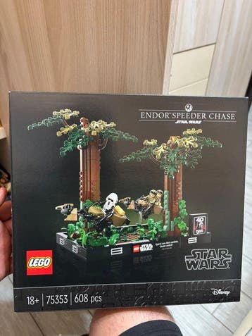 Lego Set - 75353 - Star Wars - Endor Speeder Chase, Nieuw