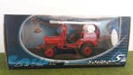 Solido 1:18 - Voiture miniature - Jeep Willys Pompiers 1942, Nieuw