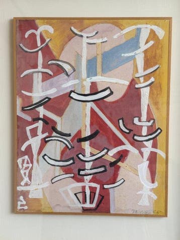 Giuseppe Jarema (1900-1974) - Astratto (1955)