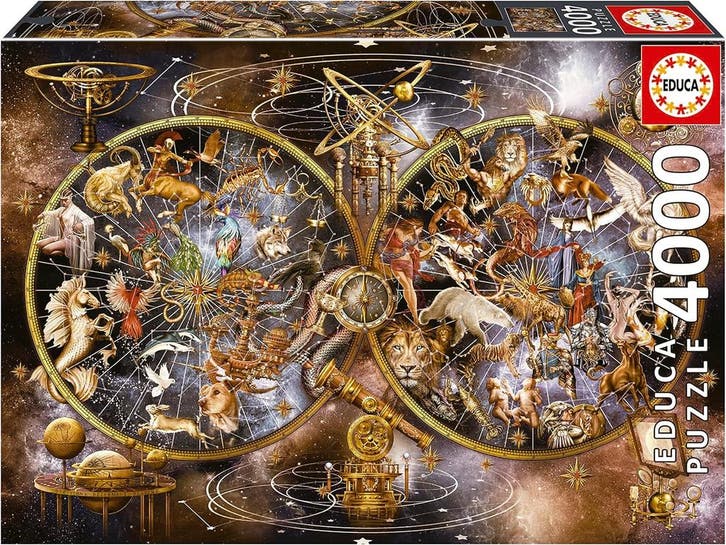 Sterrenbeelden Puzzel 4000st | Retour Deal | 40% korting nu, Hobby en Vrije tijd, Denksport en Puzzels, Legpuzzel, Zo goed als nieuw