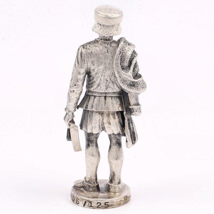 David Shaw nr. 006/125 - Beeldje - .925 zilver, Antiquités & Art, Antiquités | Argent & Or