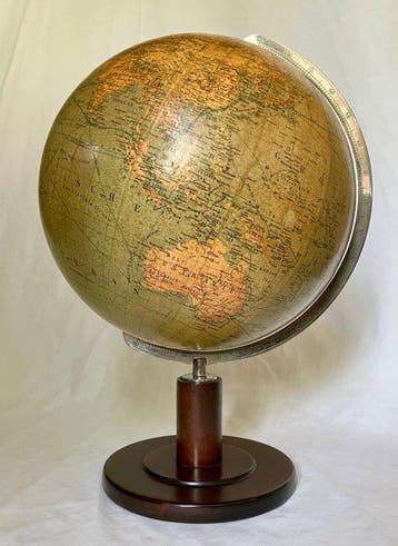 Terrestrial table globe - SVH - 1940-1950