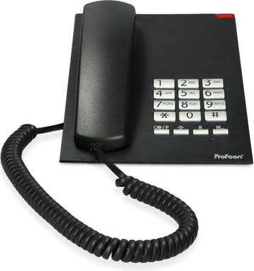 Huistelefoon senioren - Senioren telefoon - Vaste lijn - Zwa, Verzenden, Nieuw