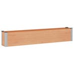 vidaXL Verhoogde plantenbak Bruin 200 x 30 x 36 cm alu., Tuin en Terras, Verzenden, Nieuw