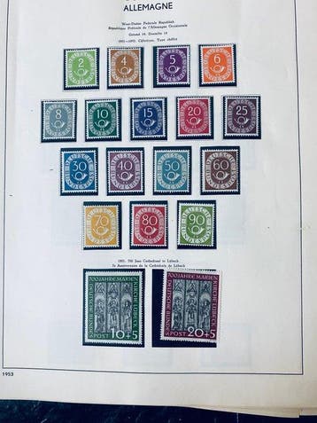 Wereld - Collectie / Uitzoeker Duitse Gebieden, daarbij, Gestempeld