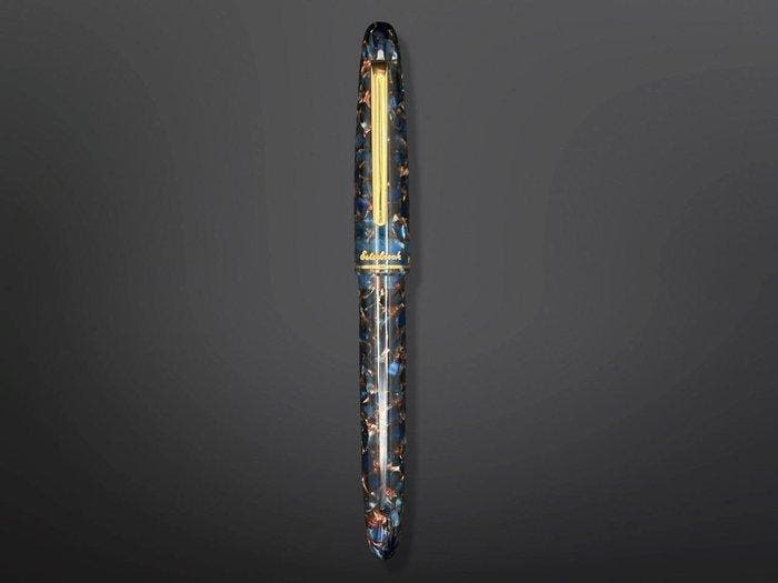 Esterbrook - Estie Nouveau Blue Gold - Medium (M) Nib -, Collections, Stylos
