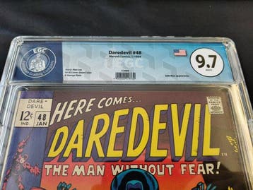 Daredevil #48 - EGC 9.7 - 1 Graded comic - Eerste druk -, Boeken, Strips | Comics, Nieuw