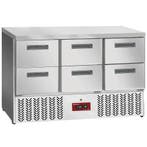 Koelwerkbank | COMPACT LINE EVO | 149L | 6 Laden (1/1 GN) |, Verzenden, Nieuw in verpakking