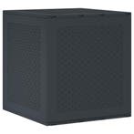 vidaXL Opbergbox met opslag Antraciet 55 x 53 x 57 cm, Verzenden