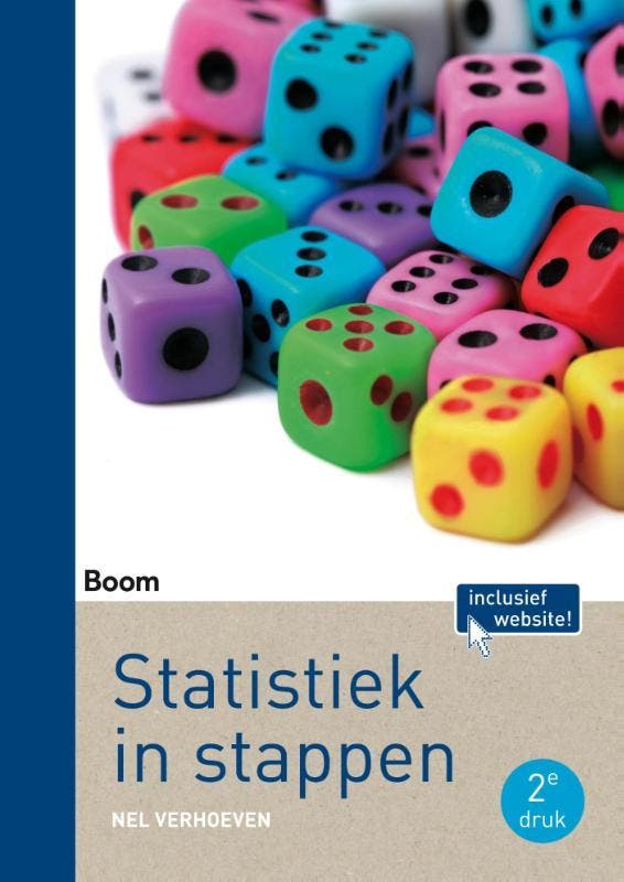 Statistiek in stappen 9789058758118 Nel Verhoeven, Boeken, Politiek en Maatschappij, Gelezen, Verzenden