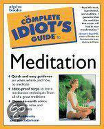 The Complete Idiot's Guide To Meditation - Budilovsky, Verzenden