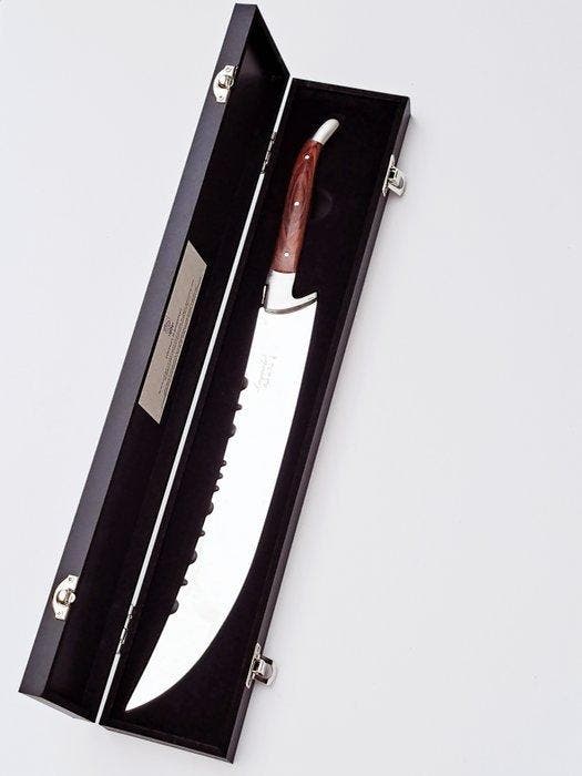 Sabel - Laguiole - Champagne saber - Rose Wood handle -, Antiek en Kunst, Antiek | Keukengerei