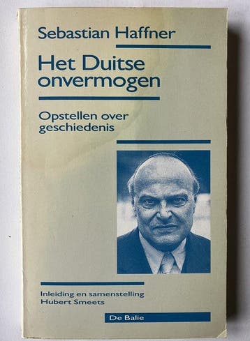 Het Duitse onvermogen - Haffner, Boeken, Verzenden, Nieuw