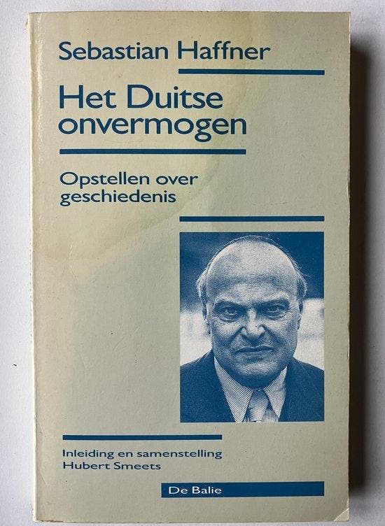 Het Duitse onvermogen - Haffner, Livres, Histoire mondiale, Envoi